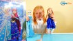 ✔ Куклы Эльза и Анна вместе с Машей делают картинку из пайеток. Dolls Elsa & Anna Frozen Disney ✔