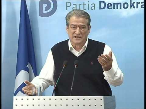 BERISHA,JAM FITUES SHQIPERIA NA VOTOI,PRESIM KQZ PER TIRANEN LAJM