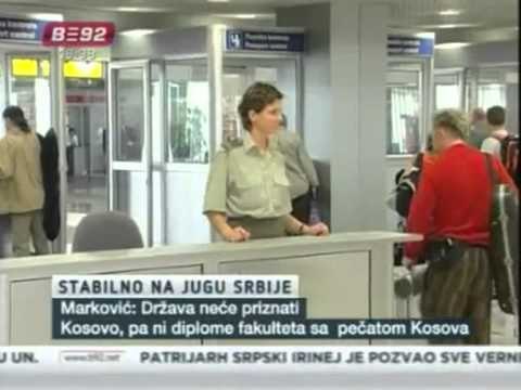 MINISTRI SERB DAÇIÇ KONFIRMON QENDRIMIN PER NDARJEN E KOSOVES LAJM