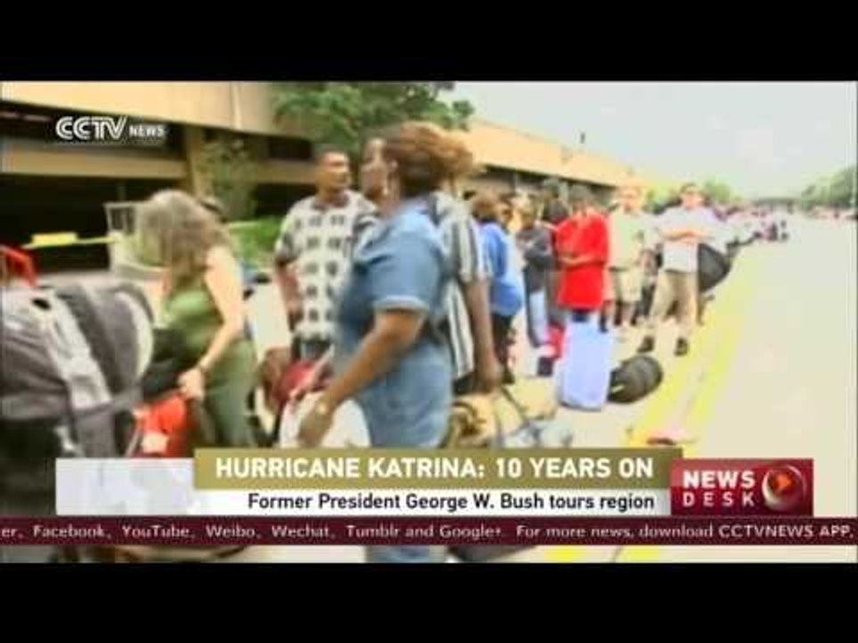 ISH PRESIDENTI BUSH NE NEW ORLEANS FLET NE 10 VJETORIN E URAGANIT KATRINA LAJM