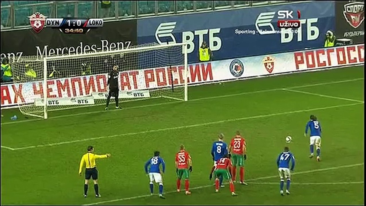 Dynamo Moscow 2–2 Lokomotiv Moscow All Goals 30.11.2015