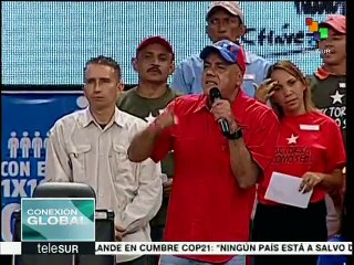 Efectúan militantes del PSUV actos de campaña de cara a elección