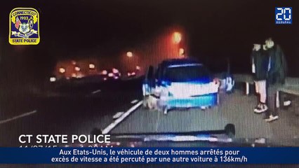 Arrêtés par la police, ils manquent de se faire tuer par une voiture