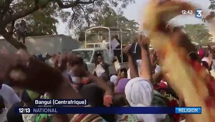 Visite du pape dans une mosquée centrafricaine