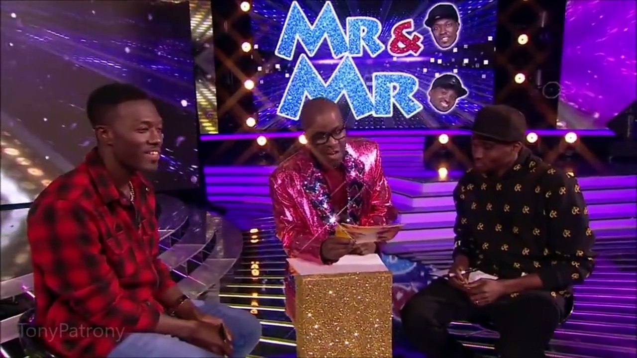 The Xtra Factor UK 2015 Live Shows Week 5 Mr & Mr with Reggie N Bollie
