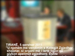 AMBASADORET PER KOLEGJIN PALET TE RESPEKTOJNE ME QETESI VENDIMIN LAJM