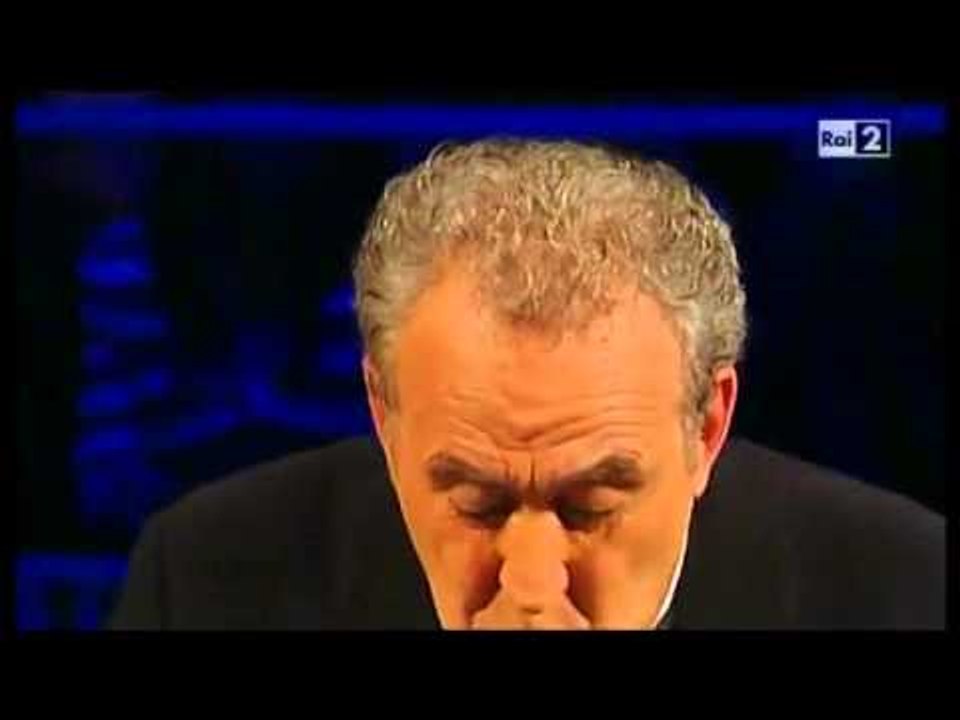 IKEN EDHE SANTORO GAZETARI I NJOHUR LARGOHET NGA RAI DREJT LA 7 LAJM