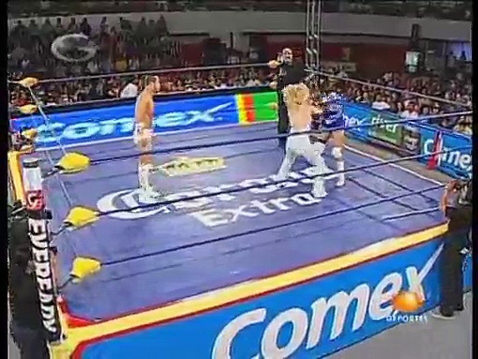 01 AAA Mixed Tag Team Title - Aero Star & Fabi Apache vs. Alex Koslov & Sexy Star