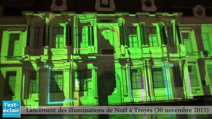 Lancement des animations de Noël à Troyes