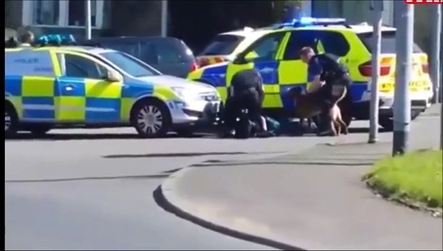 Storage Hunters star Jesse McClure Hails Filming UK Cops Officers Arresting BURGULAR In Burnley