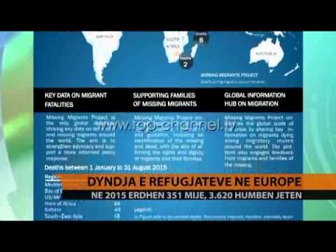 Dyndja e refugjatëve drejt Europës - Top Channel Albania - News - Lajme