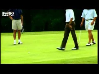 GOLFPOLITIKA E OBAMES PRESIDENTI NEGOCION ME KREUN REPUBLIKAN TE KONGRESIT LAJM