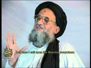 AIMAN AL ZAWAHIRI KONFIRMOHET PASUES I BIN LADEN NE KRYE TE AL KAEDES LAJM