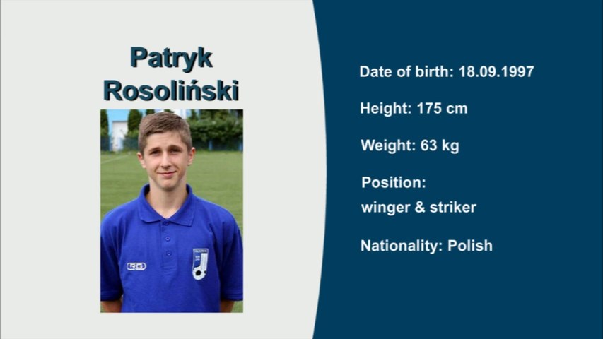 Patryk Rosoliński, Video no 1, seasons 14/15 and 15/16, Winger & Striker