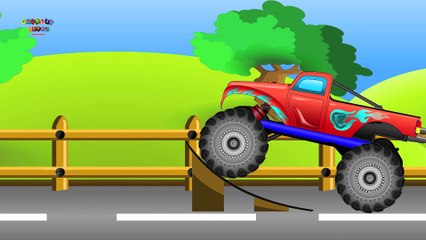 Monster Trucks   kids games   videos For Children   videos for kids