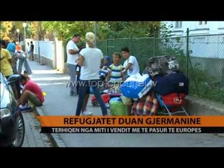 Refugjatët duan Gjermaninë  - Top Channel Albania - News - Lajme