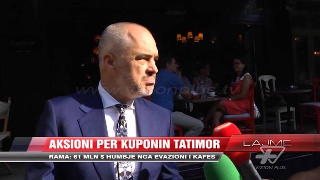 Aksioni për kuponin tatimor, Rama në terren - News, Lajme - Vizion Plus