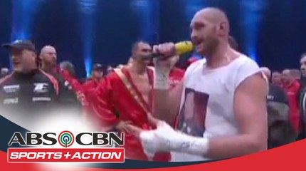 The Score: Tyson Fury, the Singing boxer