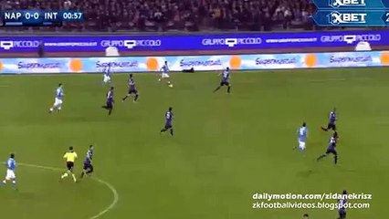 1-0 Gonzalo Higuaín Amazing Goal - Napoli v. Inter 30.11.2015 HD