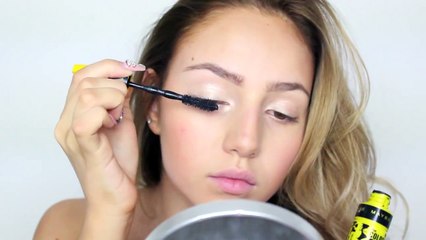 BACK TO SCHOOL MAKEUP, ONLY DRUGSTORE, UNDER 15 MIN!♡ Nathalie Paris