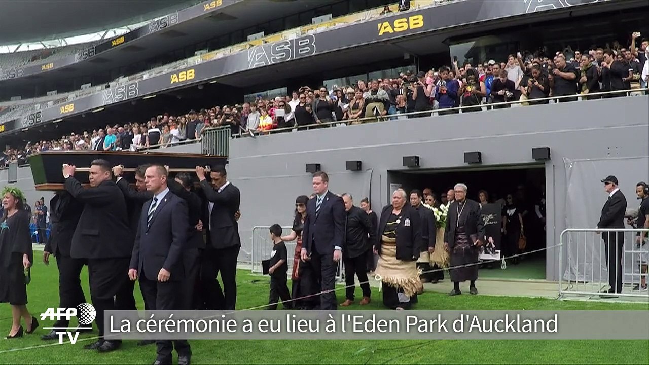 Rugby: hommage de la Nouvelle-Zélande à Jonah Lomu