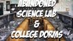 Exploring Abandoned Science Lab & College Dorms