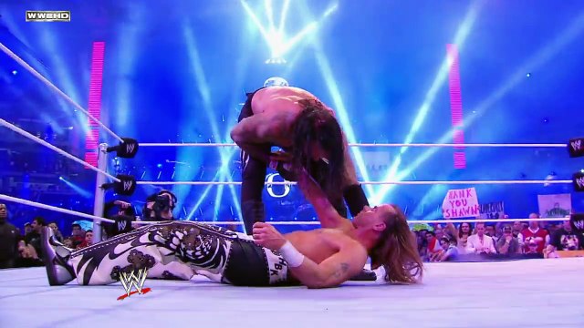 WrestleMania XXVI The Undertaker shows respect to Shawn Michaels