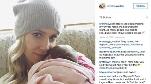 Kristin Cavallari Shares Photo of Baby Girl Saylor