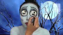 Emily (Corpse Bride) Halloween Make-up Look 1