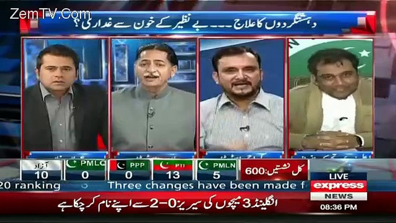 Hot Debate Between Asif Hasnain And Javed Latif.. Watch Ali Zaidi's Reaction