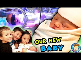 Baby's First Days!! Stuck at the Hospital w_ No Name Picked Out! (Vision Baby Boy)