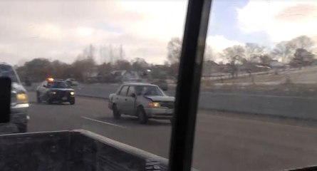 Course poursuite avec une épave