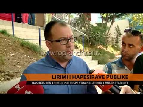 Bashkia bën thirrje për lirimin e hapësirave publike - Top Channel Albania - News - Lajme