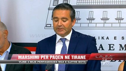 Marshimi për paqen në Tiranë - News, Lajme - Vizion Plus
