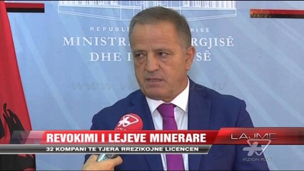 Revokimi i lejeve minerare - News, Lajme - Vizion Plus
