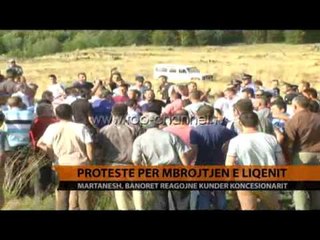 Martanesh, protestë kundër HEC-it - Top Channel Albania - News - Lajme