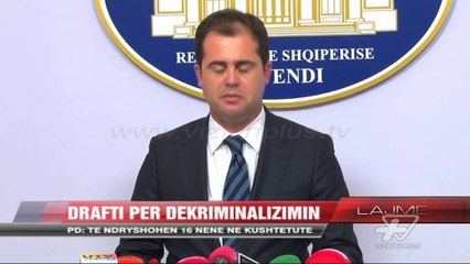 PD depoziton ligjin për dekriminalizimin - News, Lajme - Vizion Plus