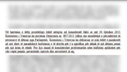 PD DOREZON NE KUVEND LIGJIN PER DEKRIMINALIZIMIN