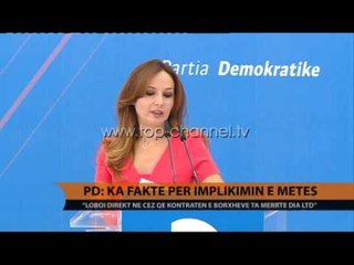 PD: Ka fakte për implikimin e Metës - Top Channel Albania - News - Lajme
