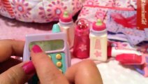 American Girl Bitty Twin and Bitty Baby Autumn Feeding Video with Babys First Classic Sof