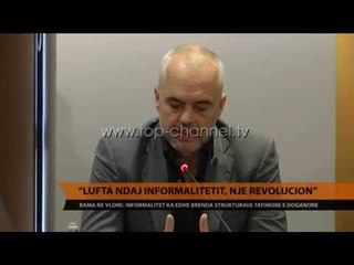 "Lufta ndaj informalitetit, një revolucion" - Top Channel Albania - News - Lajme