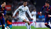 Messi, Ronaldo and Neymar named on Ballon d'Or shortlist