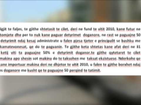 MINISTRIA SQARON DOGANA E MAKINAVE NUK KA LIDHJE ME PAKETEN FISKALE LAJM