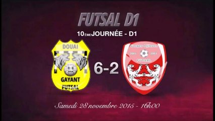 J10 : Douai Gayant - Garges Djibson, le retour en images : Buts ! Action et des arréts ! SPECTACULAIRE !!!... -