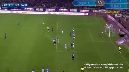 Adem Ljajić 2:1 Great Goal - Napoli v. Inter 30.11.2015 HD