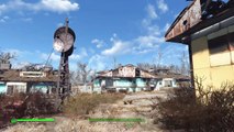 Fallout 4 Cows on the roof why not