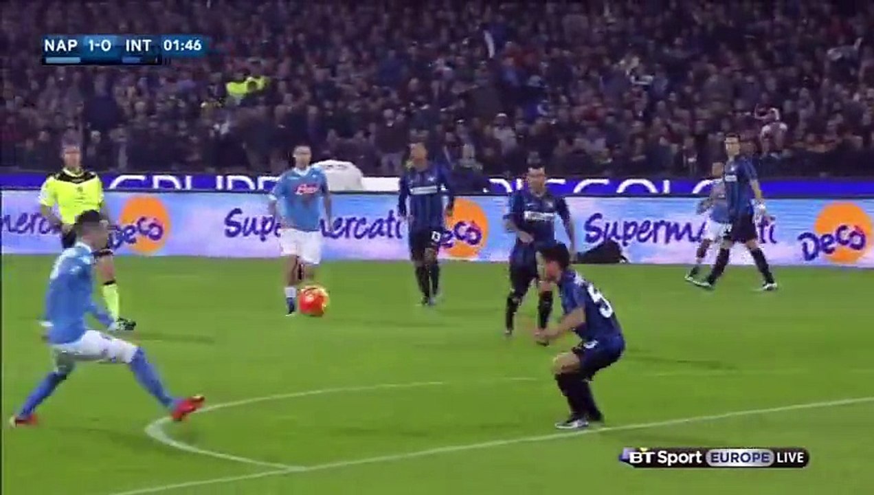 All Goals & Highlights |  Napoli v. Inter 2-1 | 30.11.2015 HD