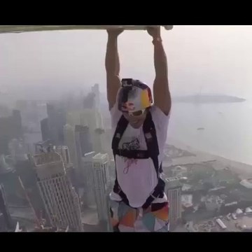 ( High jump great courage-) Vay Arkadaş Ne cesaret Bu Kadar yüksekten Atlanırmı