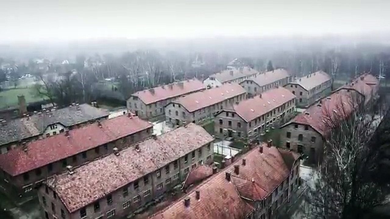 Auschwitz - Drone Video of Nazi Concentration Camp