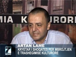 TRASHEGIMIA KULTURORE SHOQATA PER MBROJTJEN JEP ALARMIN PER NDERTIMET LAJM